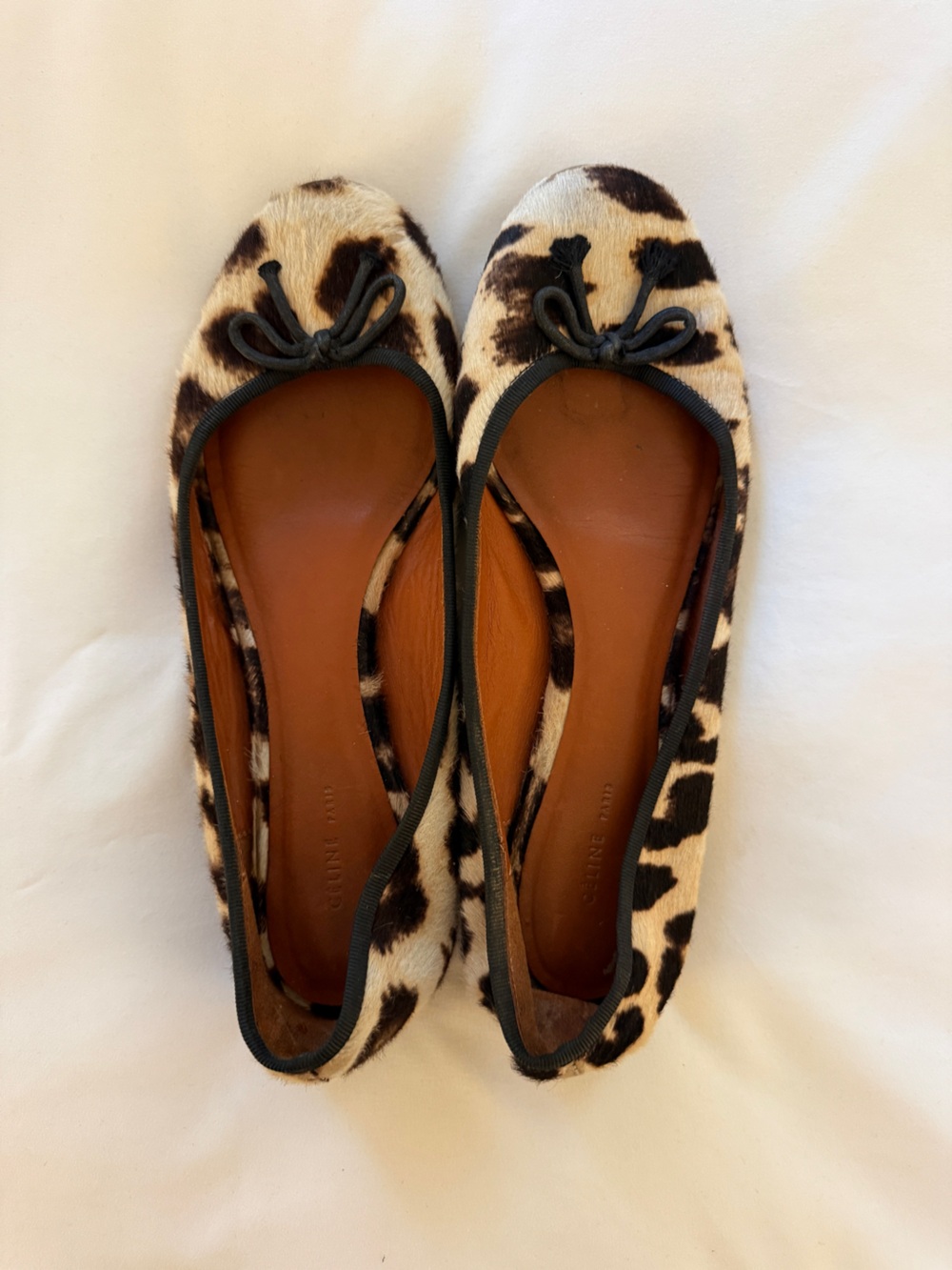 Celine ponyhair flats